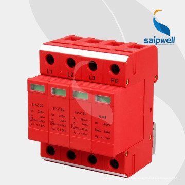 SAIPWELL / SAIP Alta calidad CE SP-C20 / 3 Derivador de sobrevoltaje, pararrayos